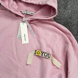 Joshua sanders X smiley hoodie NWT